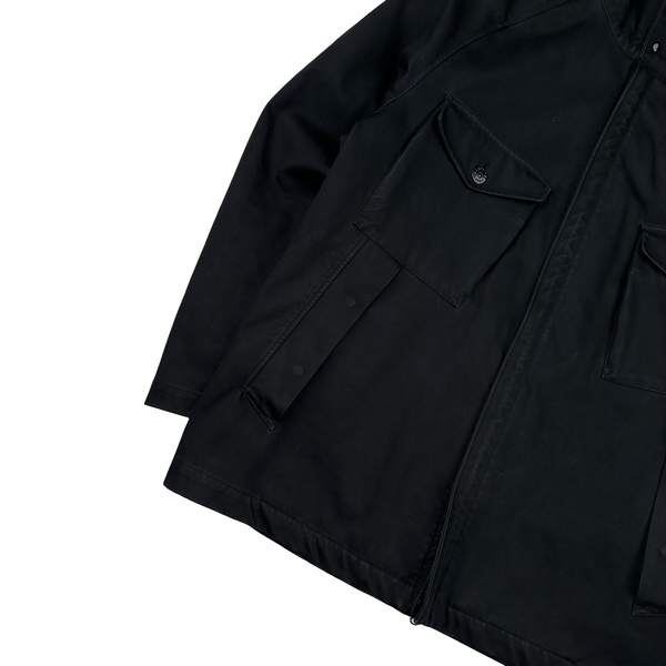 Stone Island Black Ghost Raso Gommato Double Jacket - XL