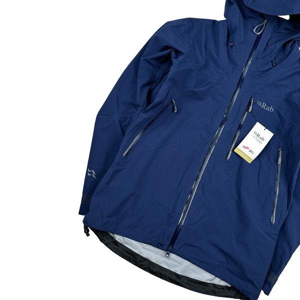 RAB Navy Zipped Firewall Jacket - Medium