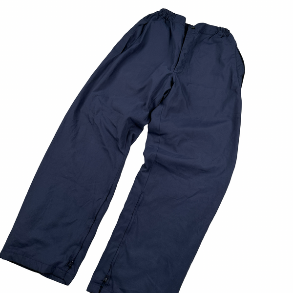 Burberry Golf Waterproof Spellout Patch Baggy Trousers - Medium