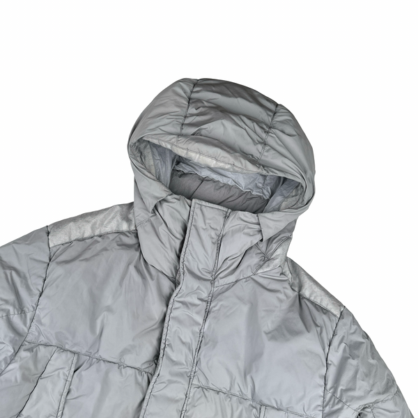 CP Company Grey Nycra-R Puffer Parka Jacket - 3XL