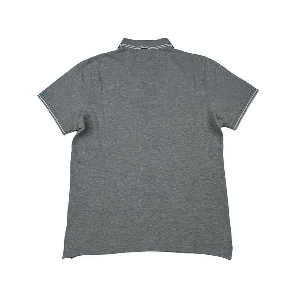 Stone Island Grey Short Sleeved Polo Top - Small