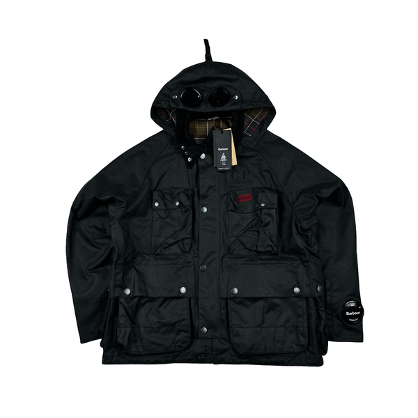 CP Company x Barbour Multi Pocket 500 Mille Waxed Jacket - Large