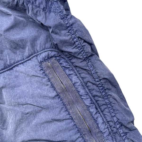 CP Company Purple Chrome Shimmer Goggle Jacket - Large