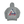 Load image into Gallery viewer, Palace Graphic Grey Cotton Spellout Hoodie - Small
