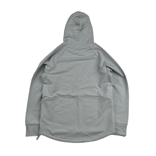 CP Company Grey Metropolis Pullover Stretch Hoodie - Small