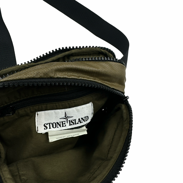 Stone Island 2020 Khaki Compass Patch Multi Purpose Bag