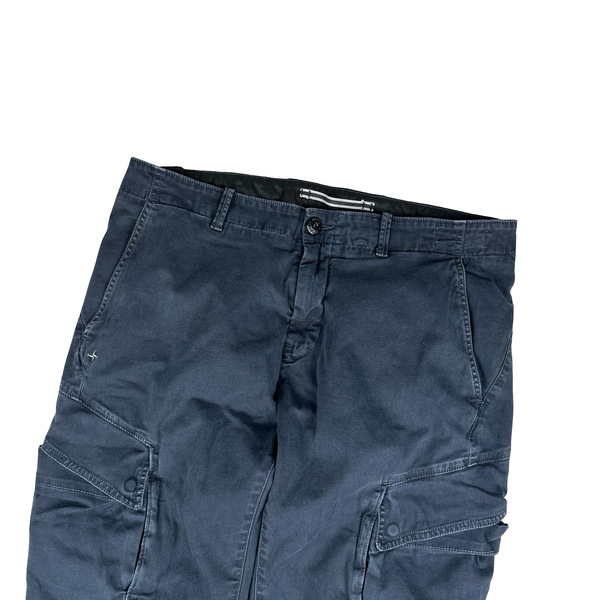 Stone Island 2016 Navy Sk Cargo Trousers - 36"