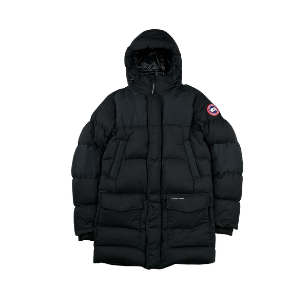 Canada Goose Black Premium Down Armstrong Long Puffer Jacket - Medium