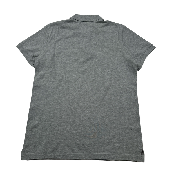 Prada Grey Luna Rossa Cotton Polo Shirt - Medium