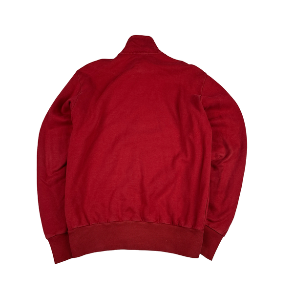 Stone Island Red Patch Cotton 2011 Jumper - Medium