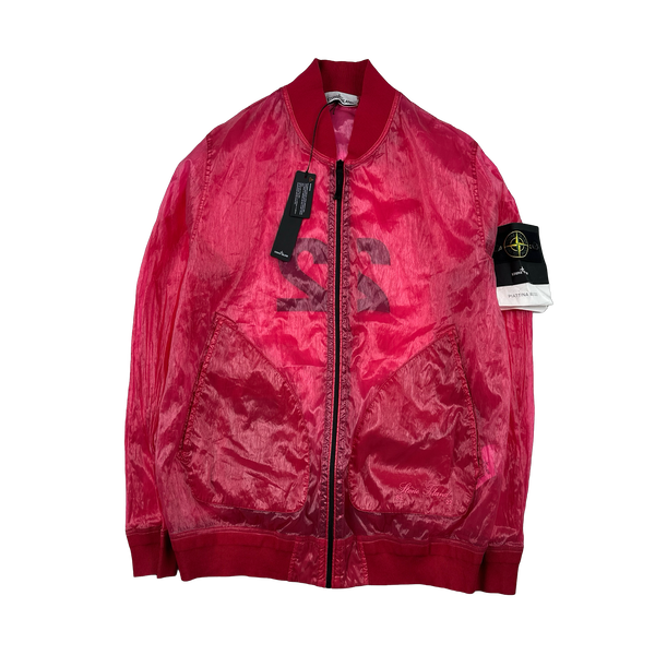Stone Island 2022 40th Anniversary Pink Piattina 82/22 Jacket - XL