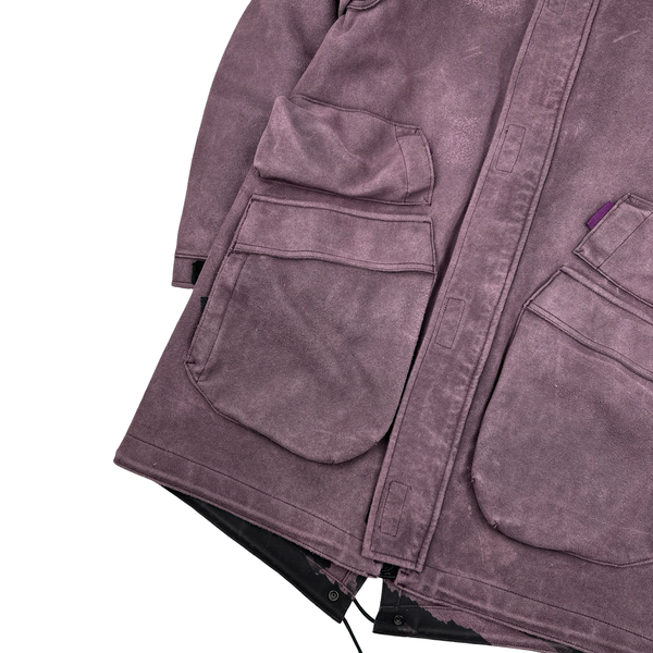 Stone Island 2018 Man Made Suede 4 In 1 Jacket - Large