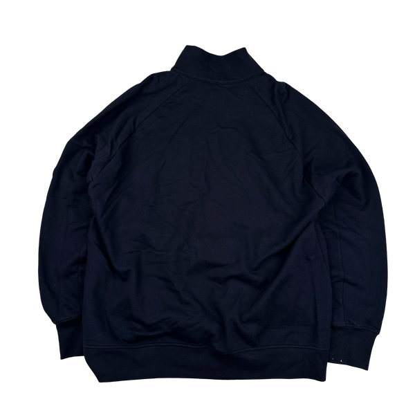 CP Company Navy Cotton Lens Viewer Quarter Zip Pullover - 3XL