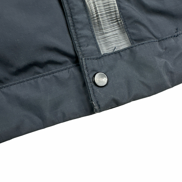 Stone Island 2002 Vintage Navy Optic Fibre Light Jacket Jacket - XL