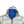 Load image into Gallery viewer, Palace 2024 White Matte Pertex Down Filled Blue Balaclava Puffer Jacket - Medium
