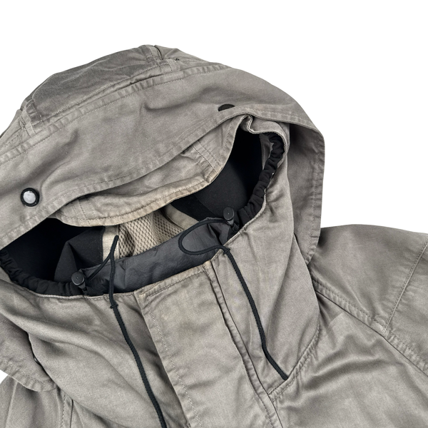 Stone Island 2009 Raso Gommato Down Filled Dutch Rope Lined Jacket - Small