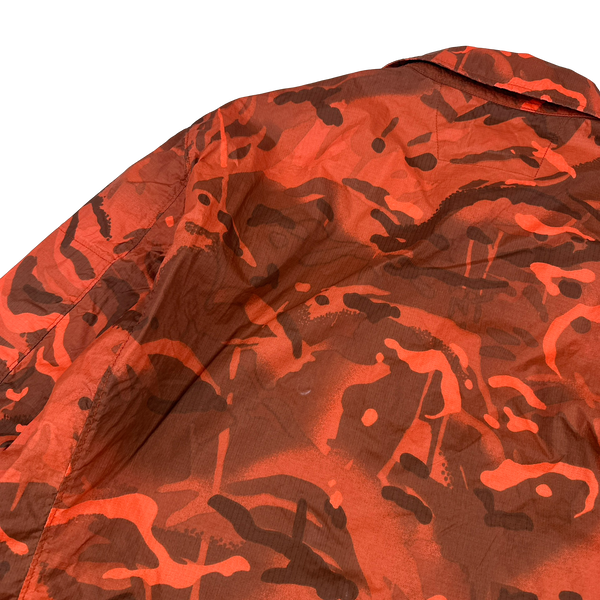 CP Company Re Print Orange Camo Lens View Overshirt - XL