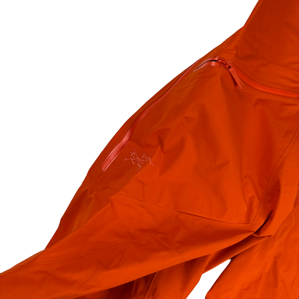 Arcteryx Orange Two Tone Goretex Rush Ski Overalls - XL