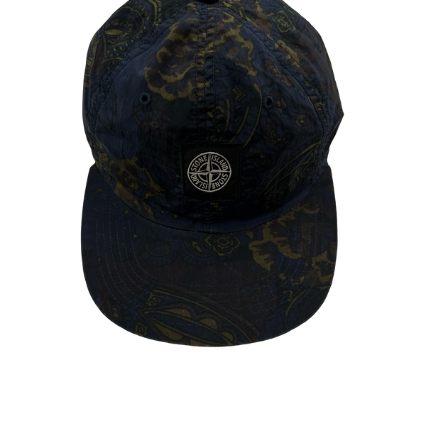 Stone Island x Supreme 2015 Blue Paisley Cap