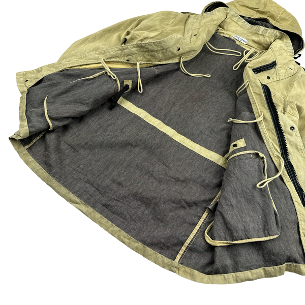 Stone Island 2006 Vintage Cotton Long Jacket - XXL