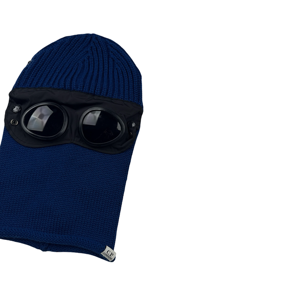 CP Company Navy Wool Goggle Balaclava