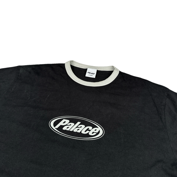 Palace Black Spellout T-Shirt - XL