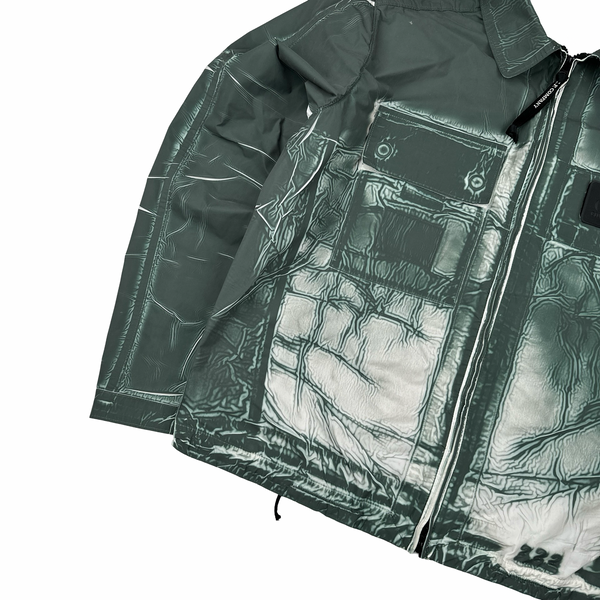 CP Company Green Tracery Lens Viewer Jacket - Large