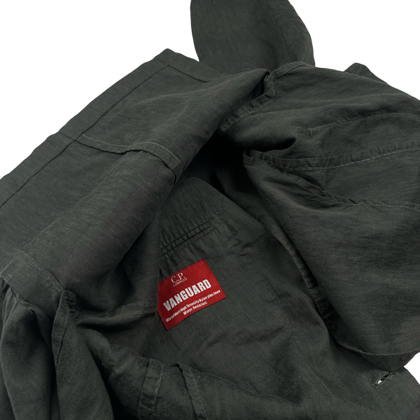 CP Company Charcoal Grey Lino Flax Vanguard Blazer - XL