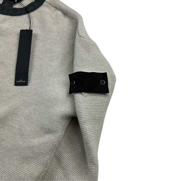 Stone Island 2022 Shadow Project Contrast Collar Crewneck - Large