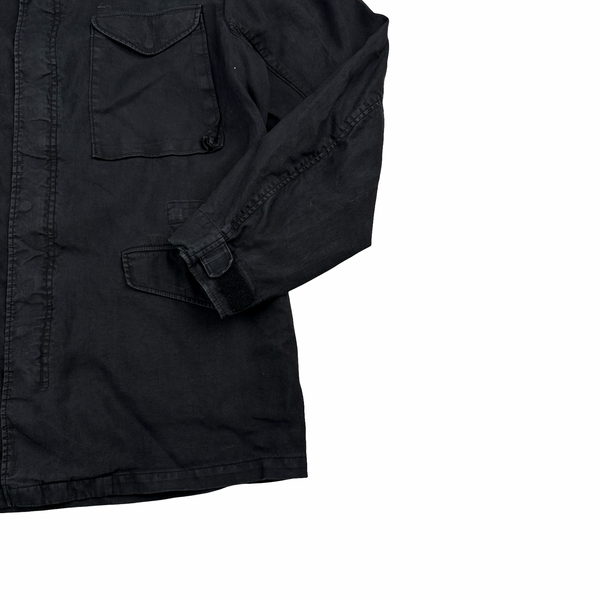Stone Island Vintage 2005 Shoulder Badge Lino Flax Jacket - XXL