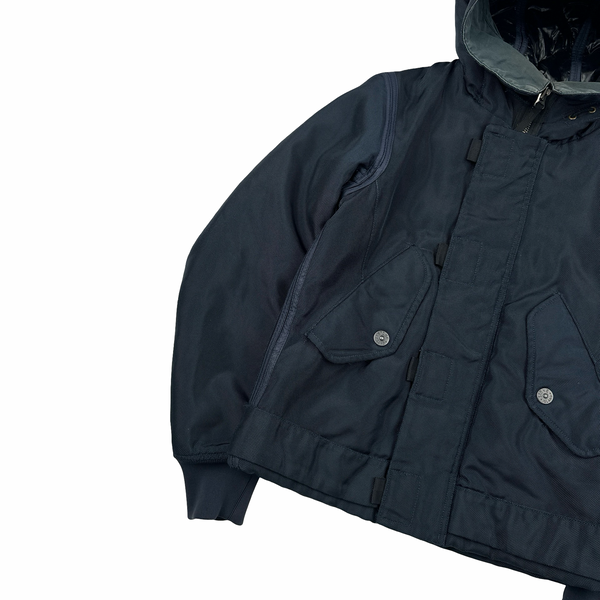 Stone Island 2010 Oxford Navy Nylon Jacket - Small