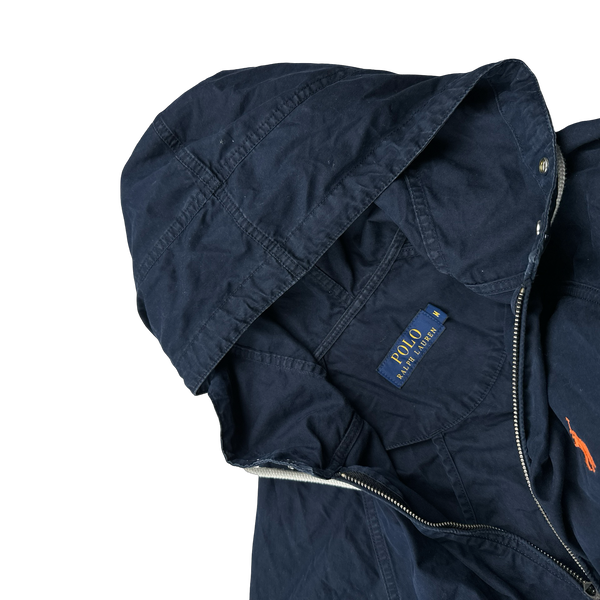 Ralph Lauren Navy Cotton Jacket - Medium