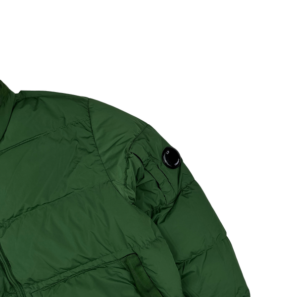 CP Company Green Down Filled Nycra R Puffer Jacket - Small, Medium, Large, XL