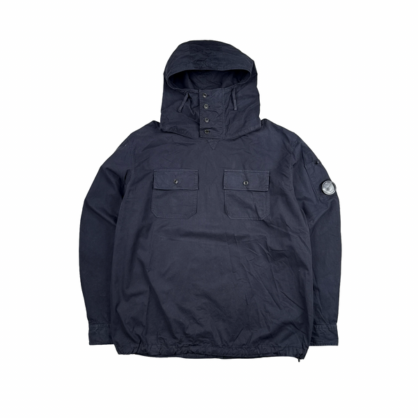 CP Company Navy Pullover Cotton Smock Jacket - XL