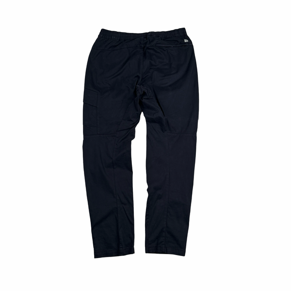CP Company Navy Stretch Satin Cargo Trousers - XL