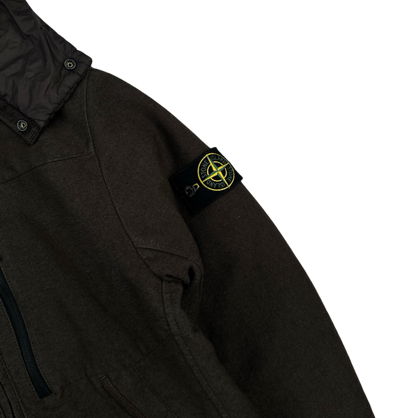 Stone Island 2014 Brown Saia Doppia Faccia Winter Jacket - Small