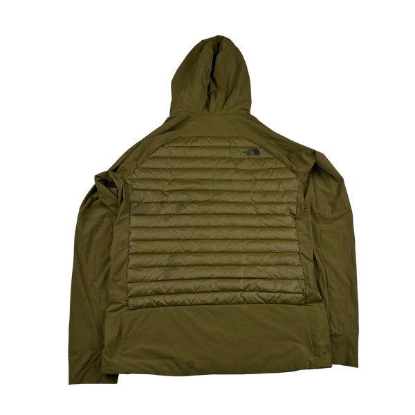 North Face Khaki Steep Series Down Filled Lightweight Jacket - Medium