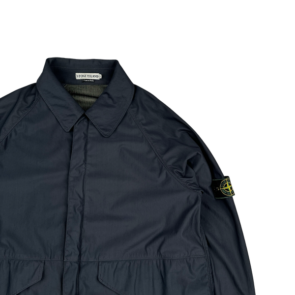 Stone Island 1997 Vintage Navy Nylam Jacket - Large