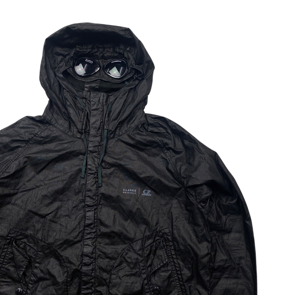 CP Company x Clarks Originals Black Goggle Jacket - XL