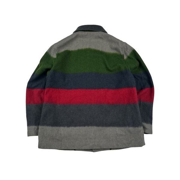CP Company Vintage 90's Striped Wool Jacket - Medium
