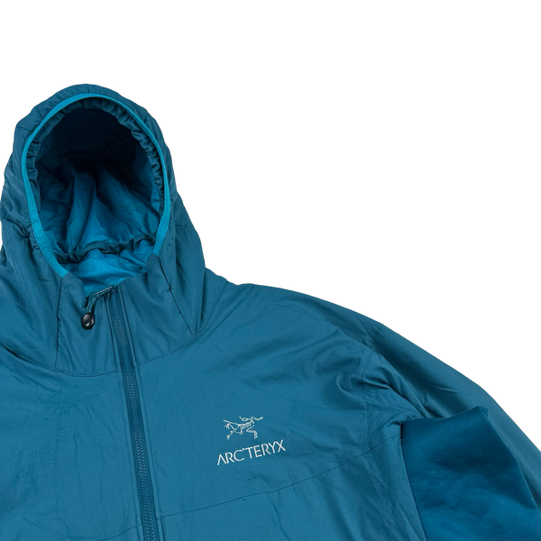Arcteryx Blue Atom LT Hoodie Jacket - XL