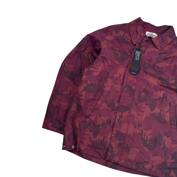 Supreme X Stone Island Reactive Ice Camo Ripstop Jacket - Large