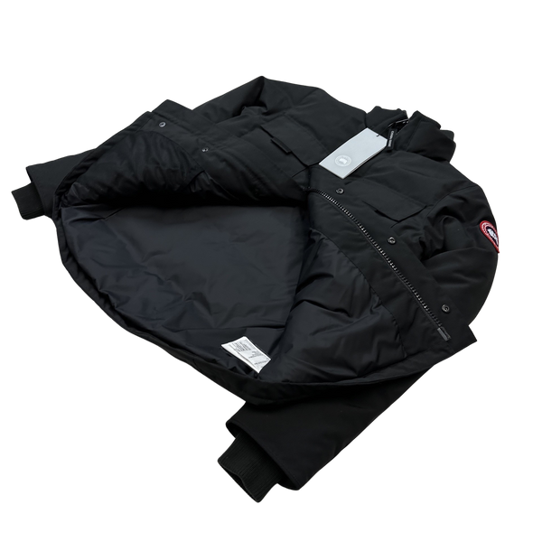 Canada Goose Forester Black Premium Down Filled Multipocket Jacket - Medium