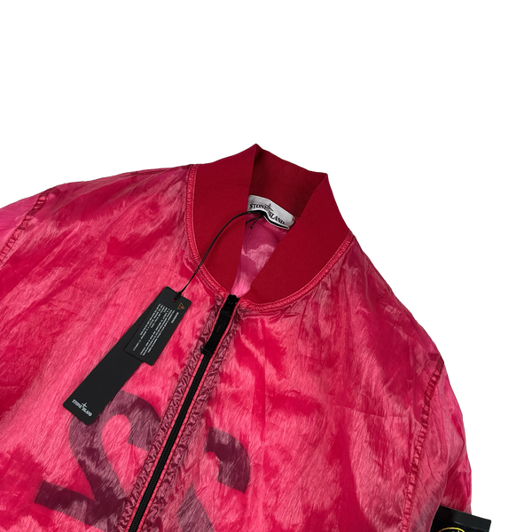 Stone Island 2022 40th Anniversary Pink Piattina 82/22 Jacket - XL