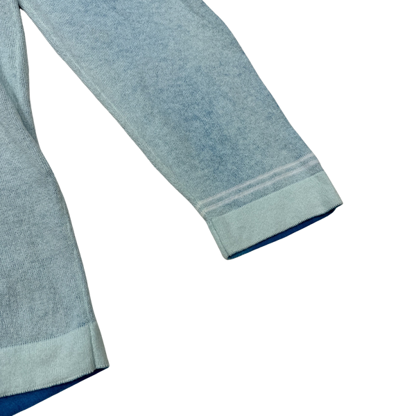 Stone Island Hand Sprayed Knitted Hoodie - XXL