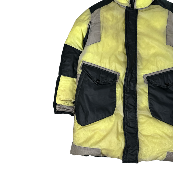Stone Island 2016 Resin-T Shell Down Puffer Ice Jacket - Medium