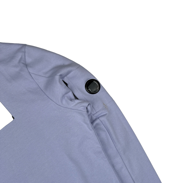CP Company Lilac Cotton Lens Viewer Crewneck - 3XL