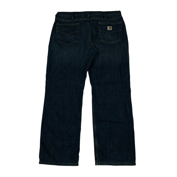 Carhartt Dark Denim Loose Fit Jeans - 38"