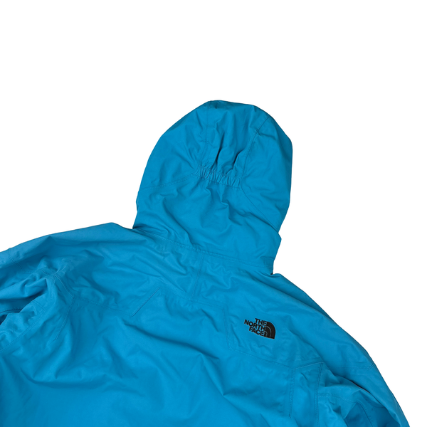 North Face Blue HyVent Rain Jacket - Medium