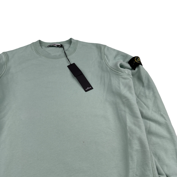 Stone Island 2024 Mint Green Crewneck Jumper - Medium